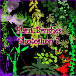 Plant Brushes Photoshop 7