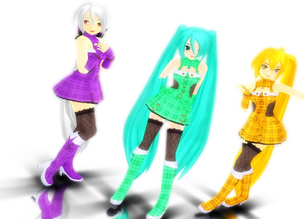 Haku Neru Miku DL by SamawaraSama on DeviantArt