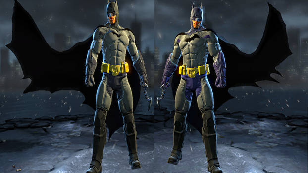 240% Suit from Arkham Knight In Arkham Origins [Batman: Arkham Origins] [ Mods]