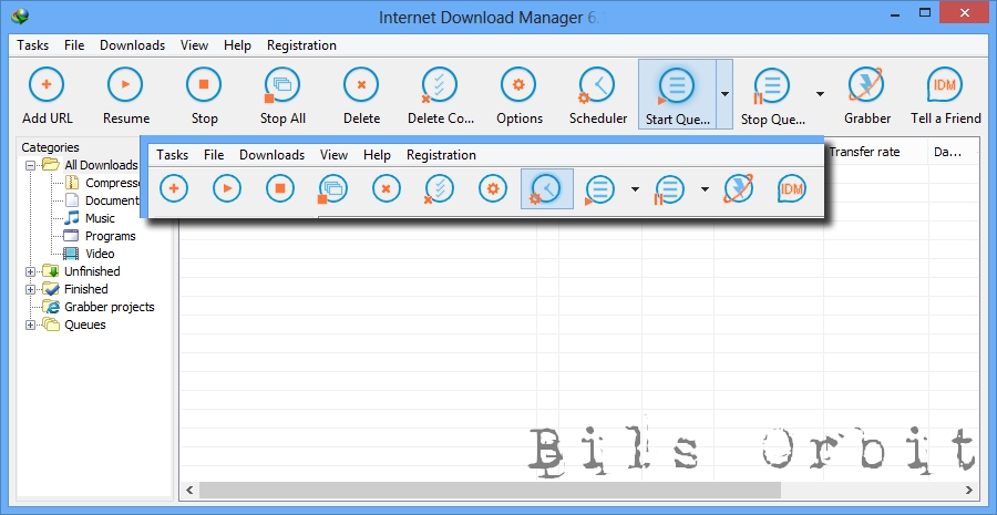 Bils Orbit for IDM