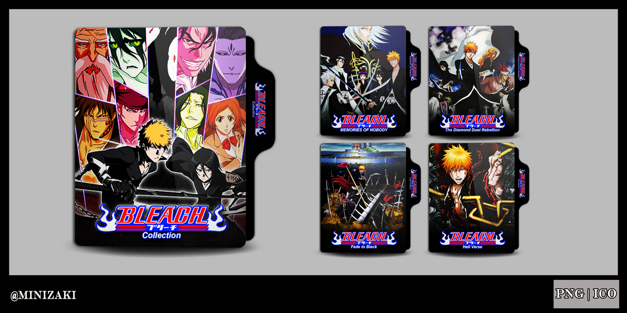 Bleach Collection by MiniZaki on DeviantArt