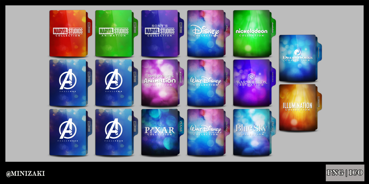 Collection Folders #6 by MiniZaki on DeviantArt