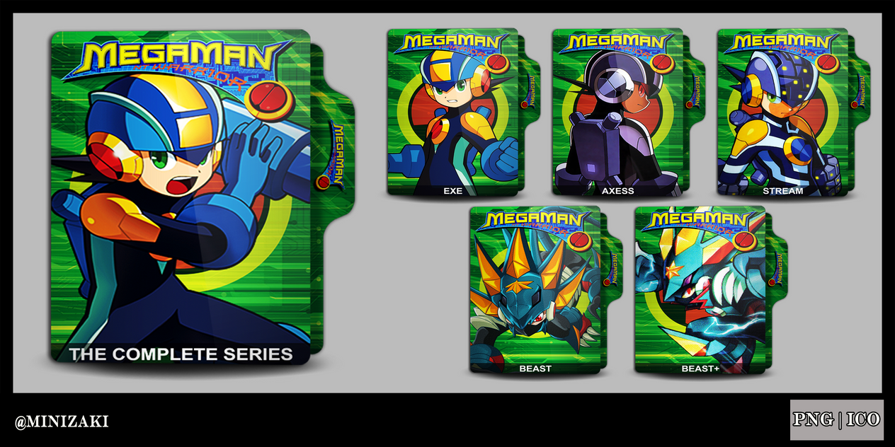 MegaMan NT Warrior (Seasons 1-5) by MiniZaki on DeviantArt