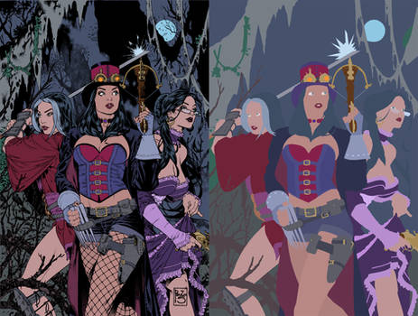 zenescope cover flats