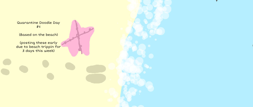 Beach Shoreline-Quarantine Doodle Day 84 by BooLooCrew on DeviantArt