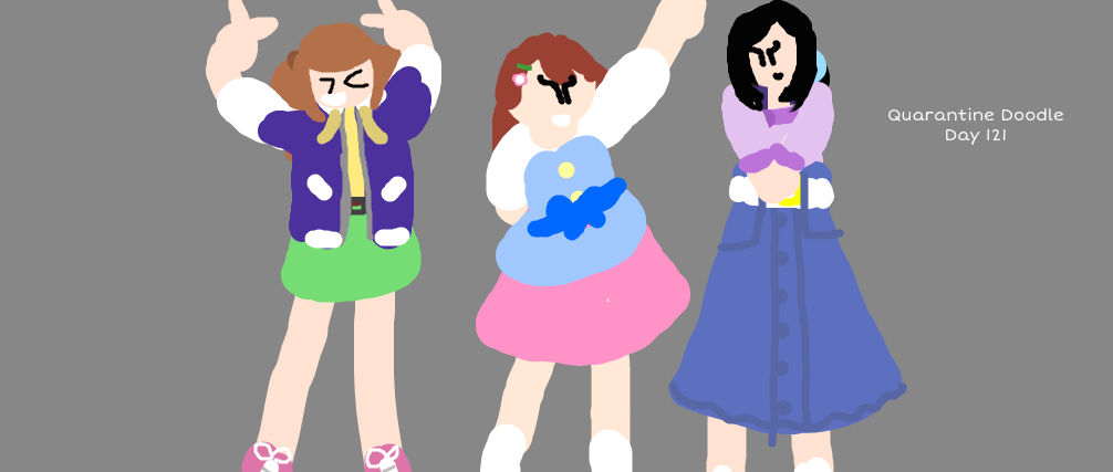 Healin Good Girls- Quarantine Doodle Day 121 by BooLooCrew on DeviantArt