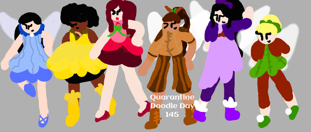 Disney Fairy Rede.-Quarantine Doodle Day 145 by BooLooCrew on DeviantArt