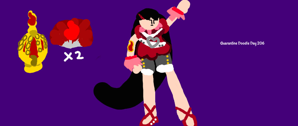 Puella Magi Rei Magica- Quarantine Doodle Day 206 by BooLooCrew on ...