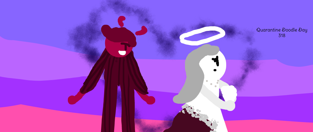 Becoming Lilith-Quarantine Doodle Day 318 by BooLooCrew on DeviantArt