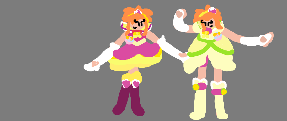 Cure Bloom/Bright in Tropical Rouge by BooLooCrew on DeviantArt