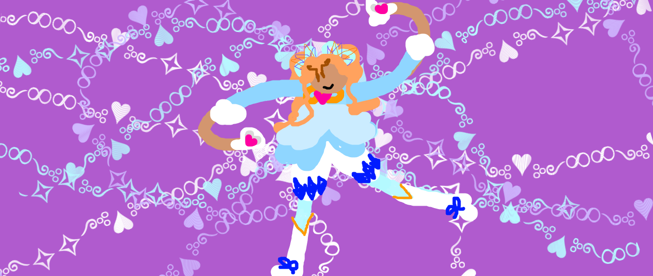 This is my prediction of hirogaru sky precure mid-season cure Cure Majesty,  do you like my design? : r/precure