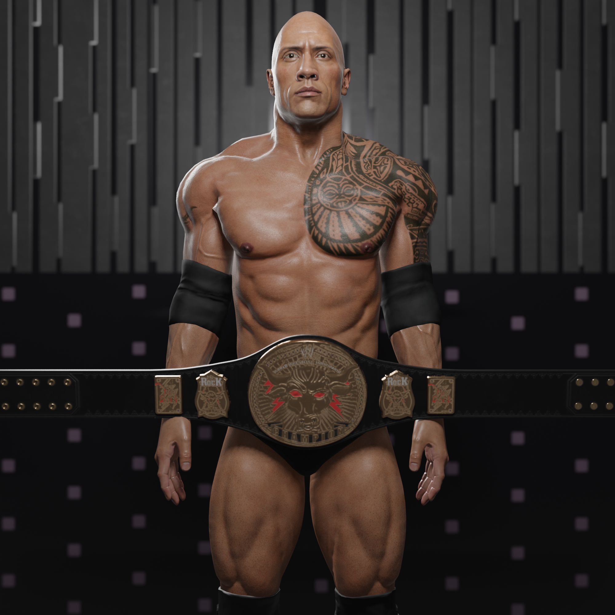 WWE 2K22 Mod Showcase: The Rock Updated