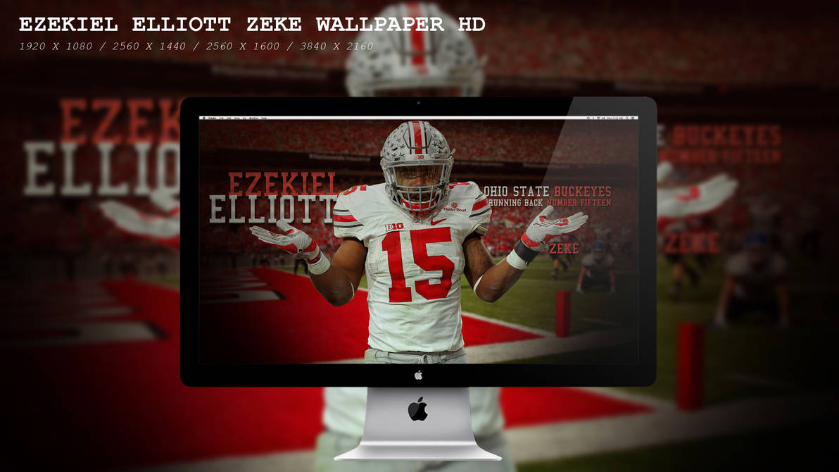Ezekiel Elliott Zeke Wallpaper Hd By Beaware8 On Deviantart