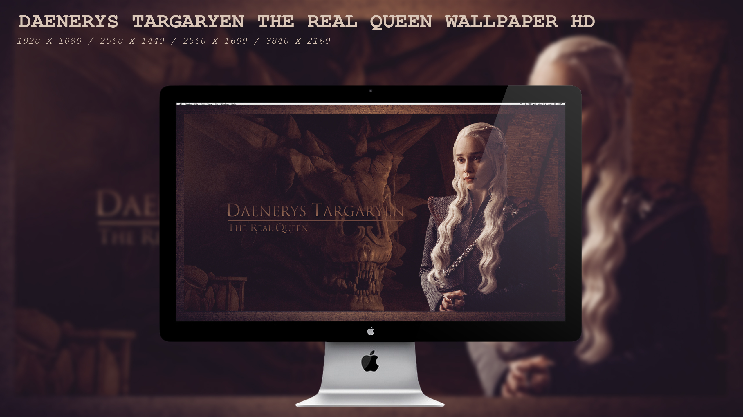 Daenerys Targaryen The Real Queen Wallpaper HD