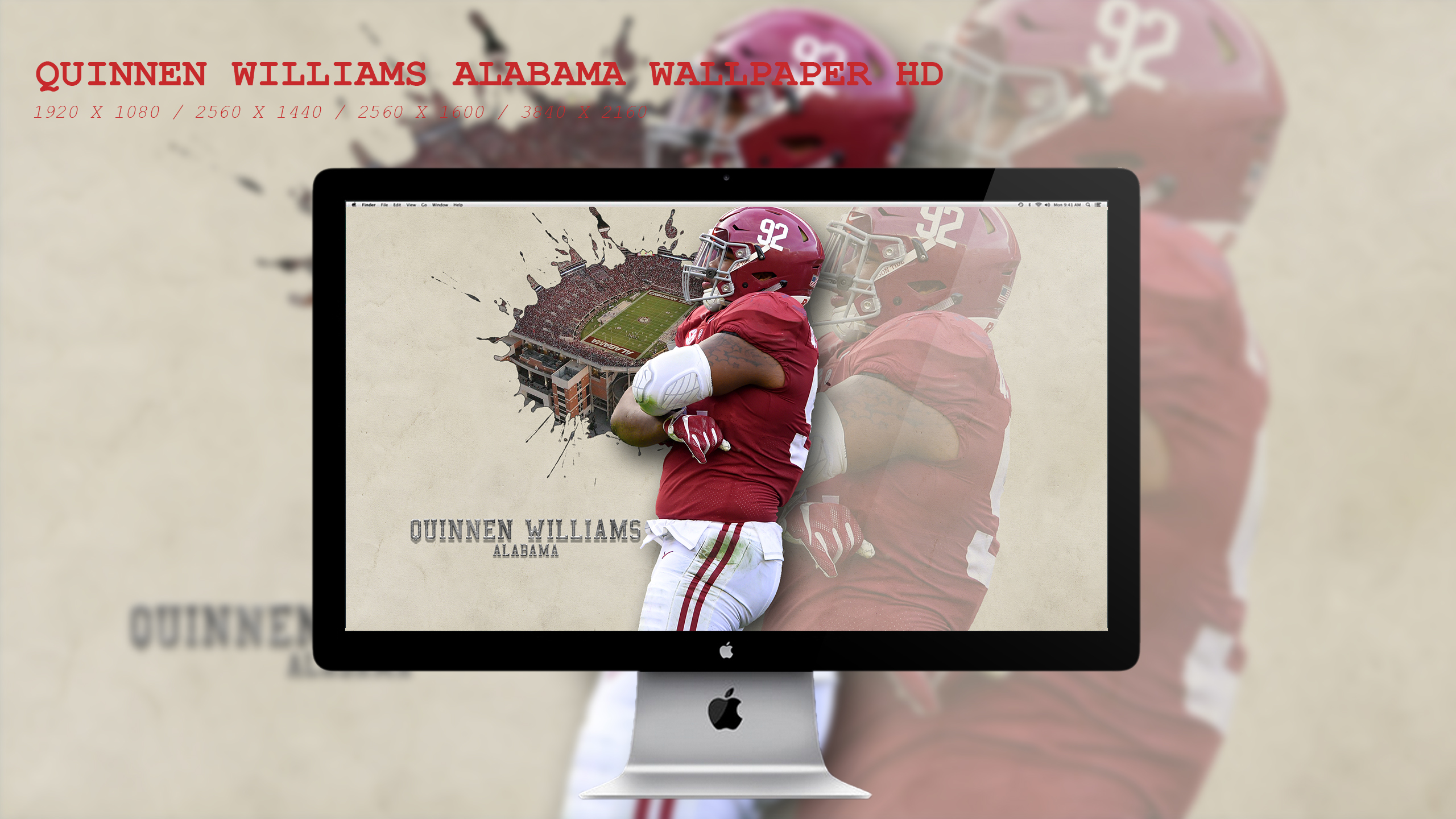 Quinnen Williams Alabama Wallpaper HD