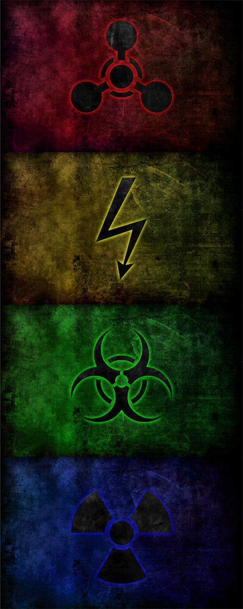 Hazardous Grunge Wallpapers