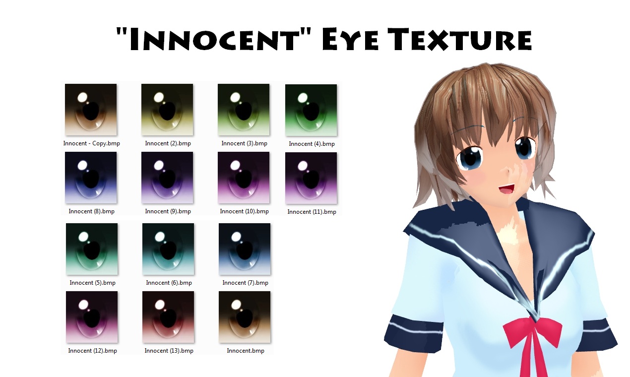 MMD AiDroid 'Innocent' Eye Texture DL by Ayodan on DeviantArt