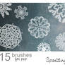 Snowflake Brushes 2