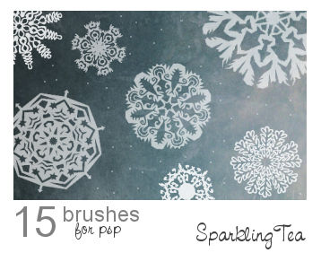 Snowflake Brushes 2