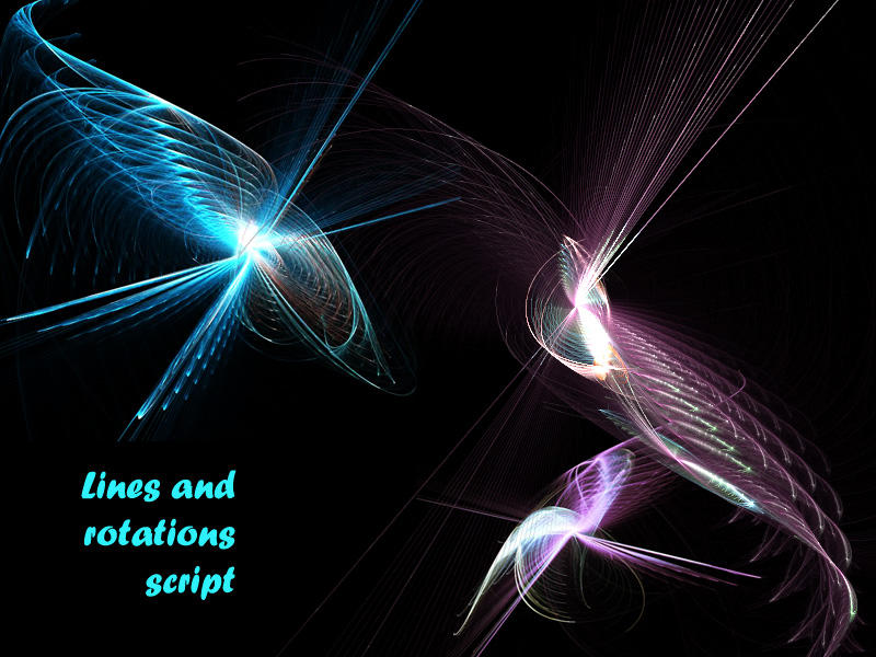 Script .. lines and rotations by gitte on DeviantArt