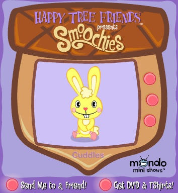 Friends game read. Cuddles Happy Tree friends игра. Happy Tree friends игра smoochies. Happy Tree friends smoochies cuddles. Каддлс Happy Tree friends.