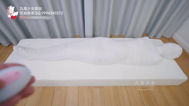 [ Mummification! ] White-Bandage Mummified Miss. F