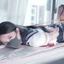 Cutie JK Uniform Hogtie Displacement! Apps. Applie