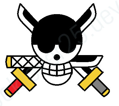 One Piece Zoro Logo by RockieTheWolf25 on DeviantArt