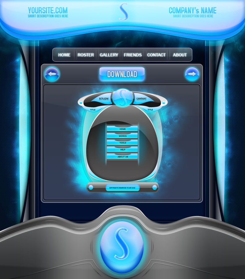 Web template PSD :D by Creative ids on DeviantArt