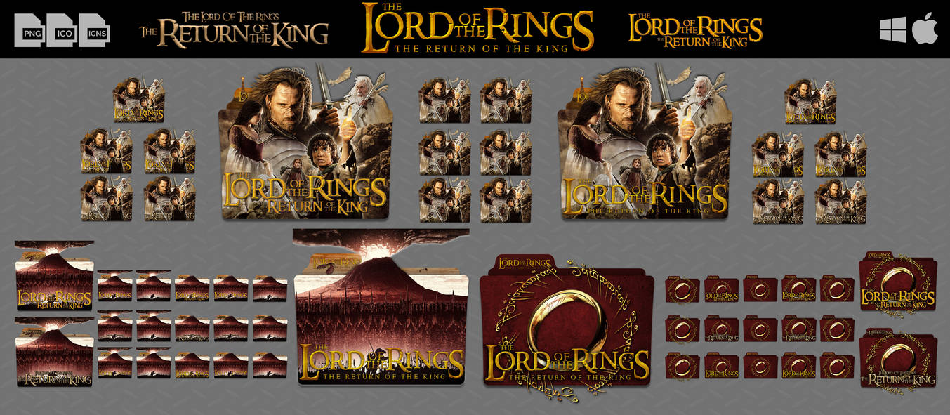 The Lord of The Rings The Return of The King by DhrisJ