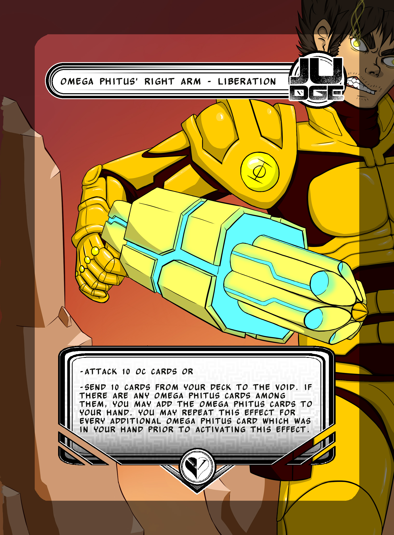 AATR5 Battle Card - Omega Phitus' Right Arm