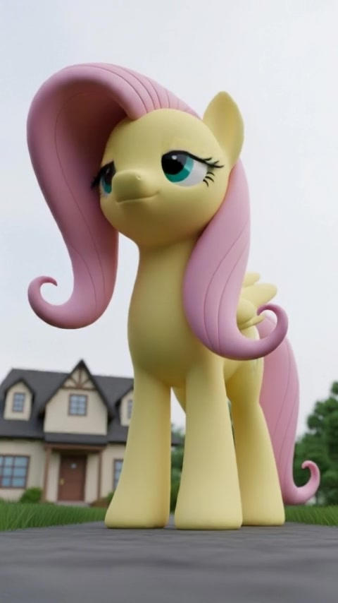 Ai Giant Fluttershy yt veo 3 test 1 by GiantFluttershy on DeviantArt