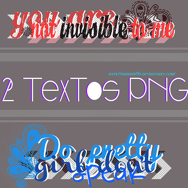 +2 Textos PNG