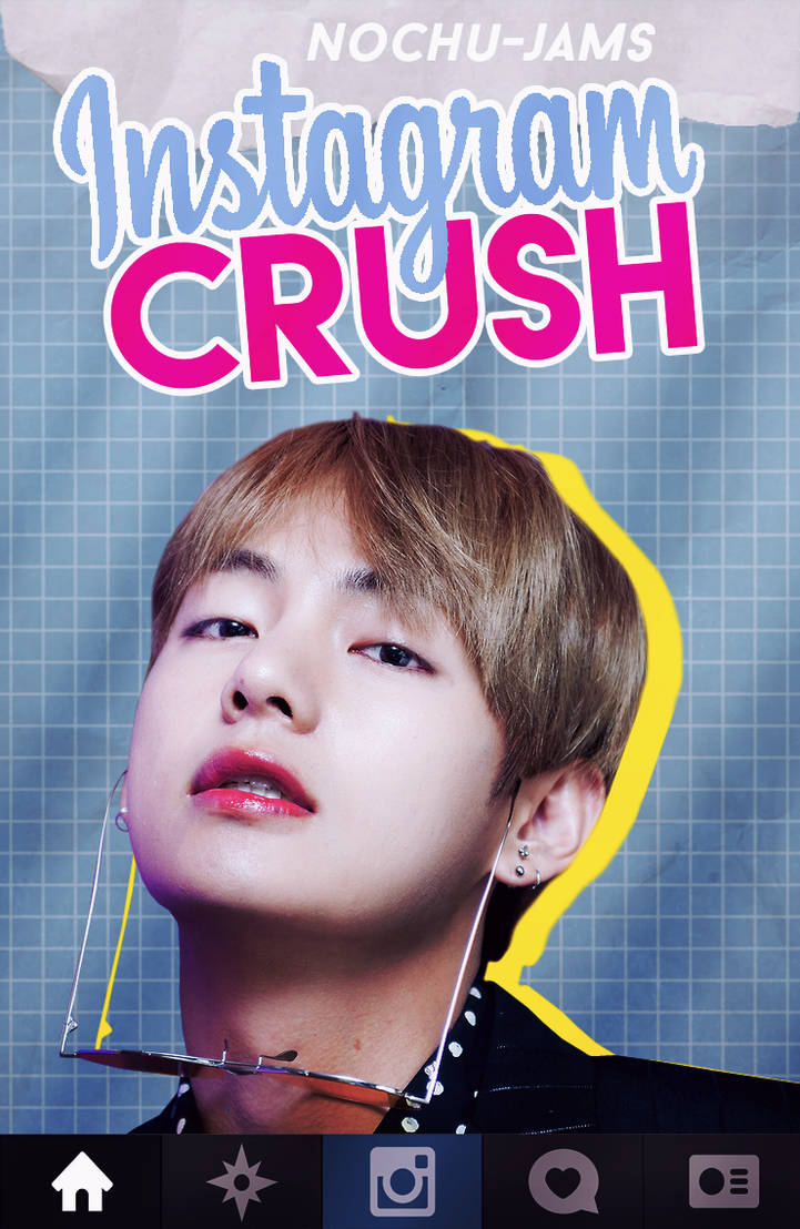 Instagram Crush Bts V Wattpad Cover By Vshubby On Deviantart