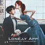 Lone.ly App [BTS Jimin] Wattpad Cover