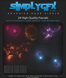 Simply Graphics: 24 Exclusive Fractals