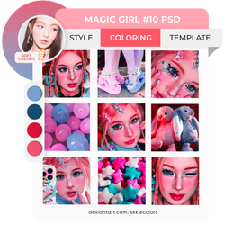 Magic Girl #10 (Soft Colors Collection)