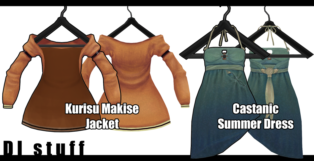 [MMD] Jacket and Dress [Download Stuff] by Wt-Jok on DeviantArt