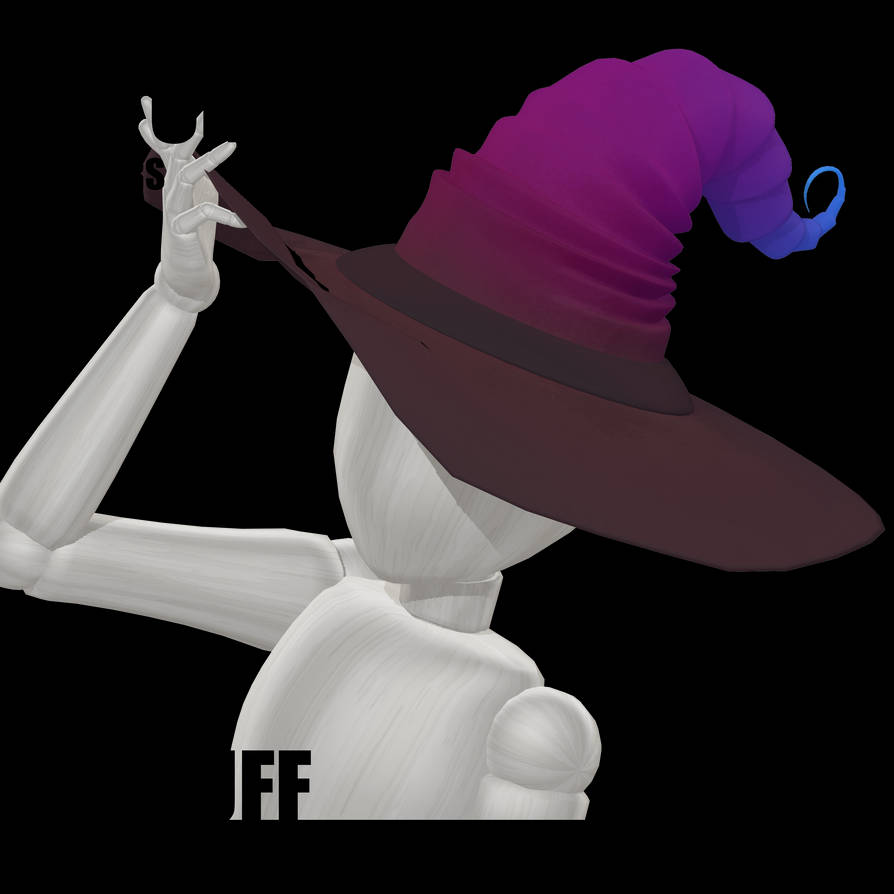 [MMD] Witch Hat [P2U Stuff] by Wt-Jok on DeviantArt