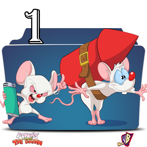 Pinky and the Brain S1 Folder Icon by KTSample on DeviantArt