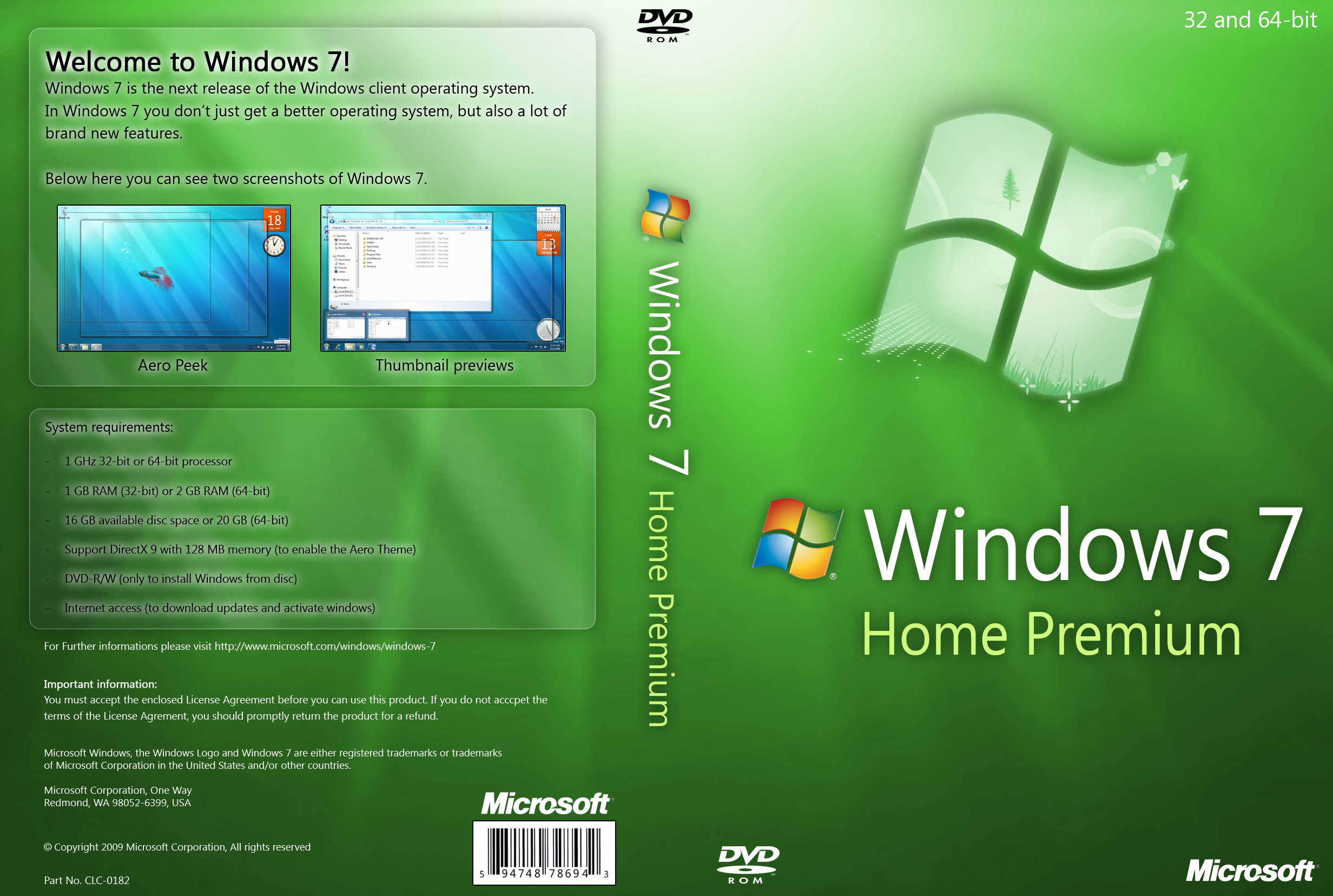 Windows 7 Home Basic Free Download ISO 32 Bit 64 Bit