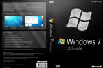 Windows 7 Ultimate Black DVD