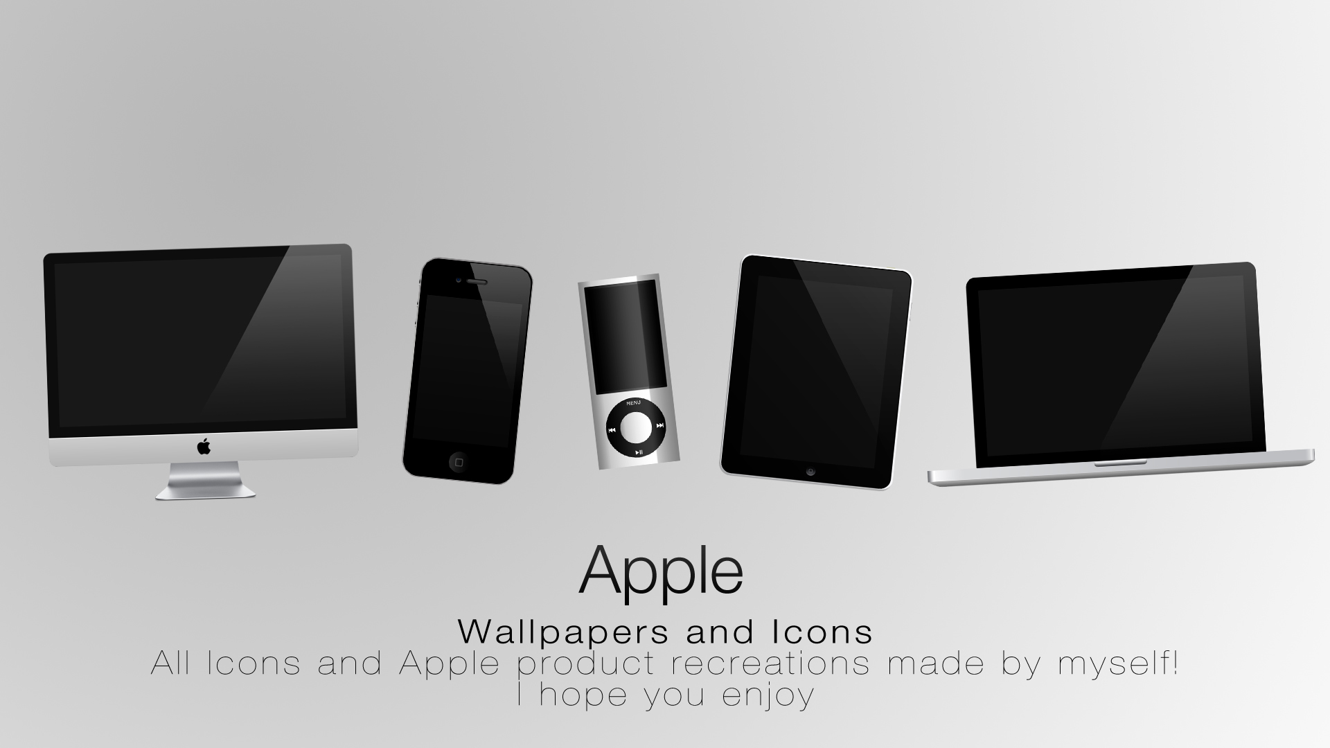 Apple Products Walls and Icons