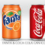 Coca Cola and Fanta Can Icon