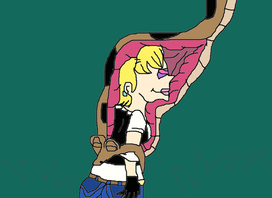 The Android 18 and the Master Kaa by lileehilee on DeviantArt
