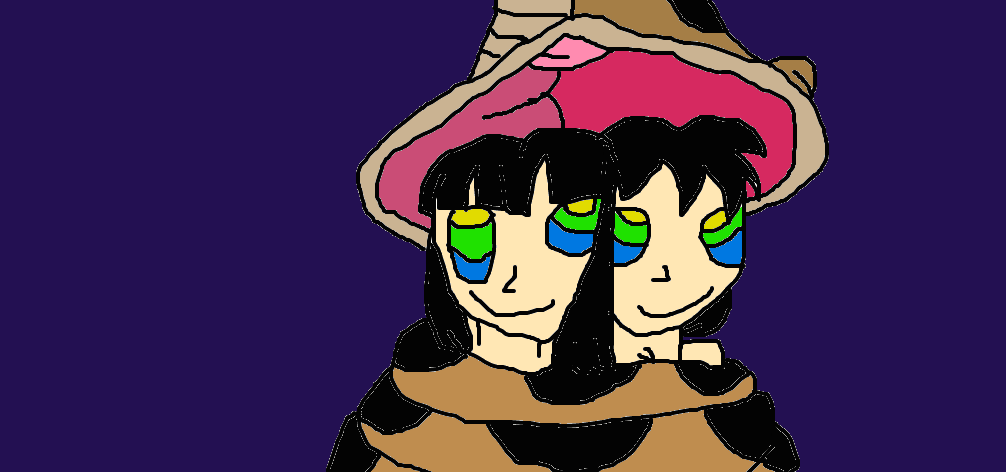 Videl and Pan Hypnotized by Kaa by lileehilee on DeviantArt