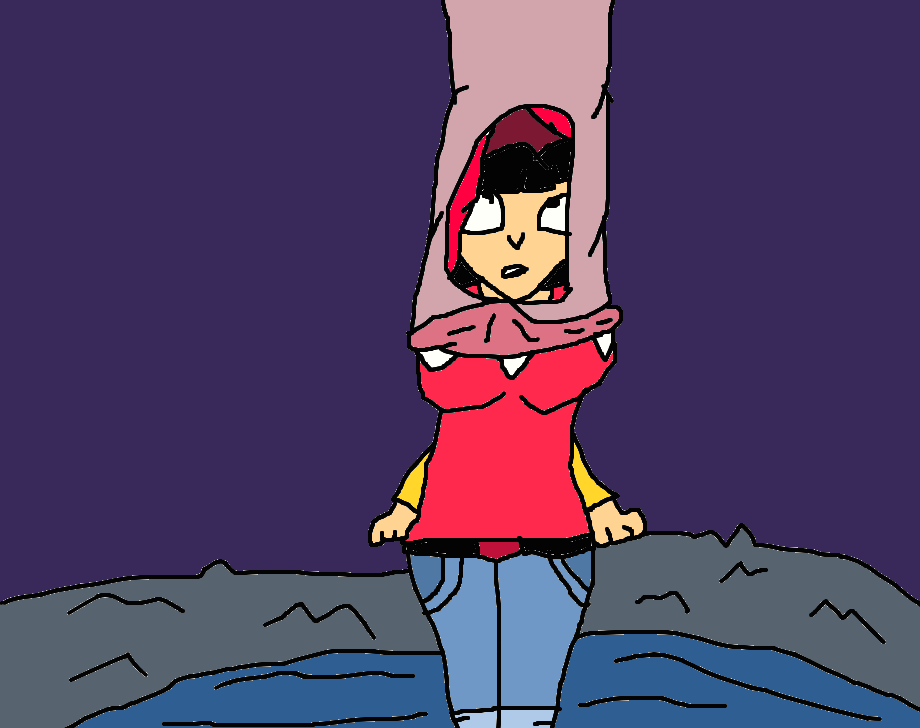 Pan Gets Swallowed by a Monster Worm by lileehilee on DeviantArt