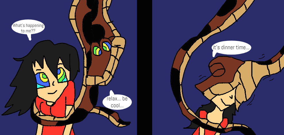 Sophie and Kaa - Part 1 by lileehilee on DeviantArt