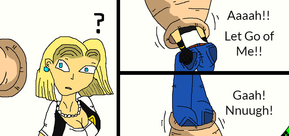 What If Imperfect Cell Asborbs 18 - Part 1 by lileehilee on DeviantArt