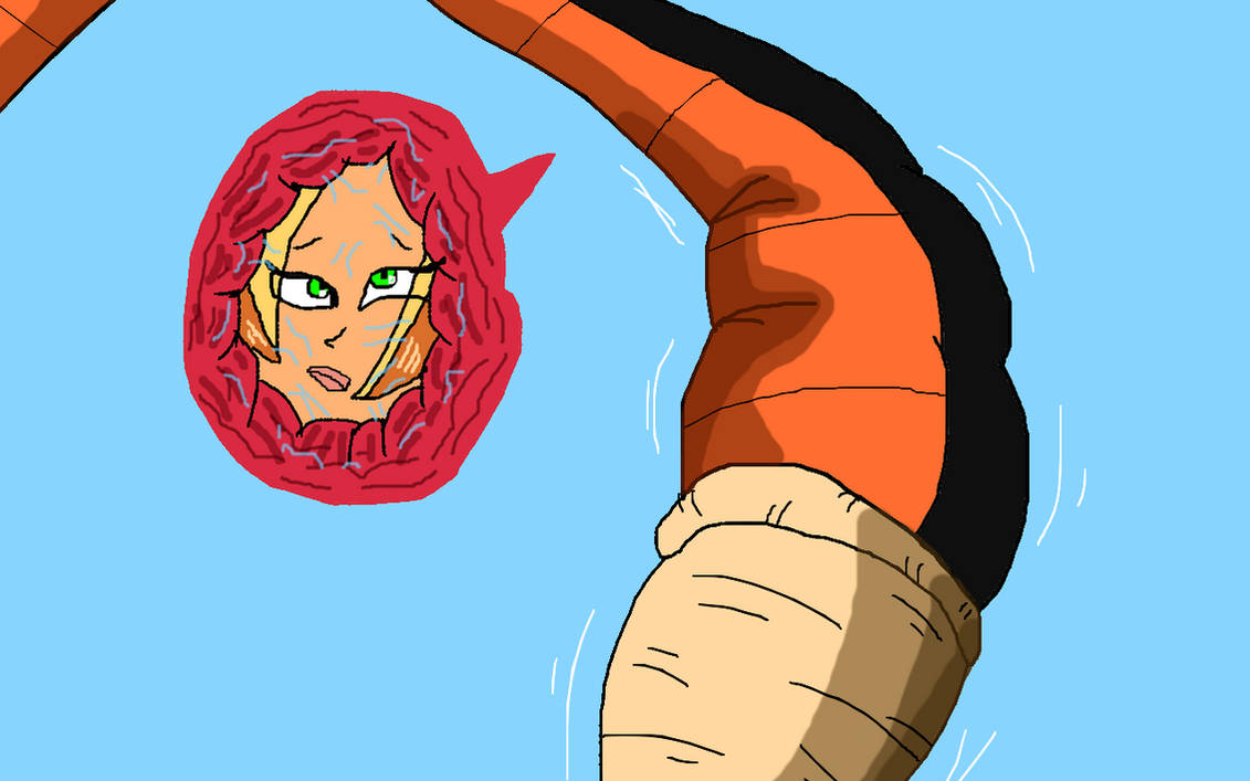 Cell Absorbs Flora - Part 2 by lileehilee on DeviantArt